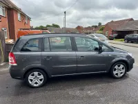 Used Vauxhall Zafira 2010 Grey MPV
