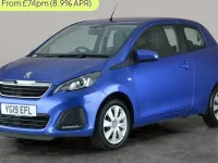 Begagnad Peugeot 108 Active 72 HK (52 kW) 2021 Halvkombi