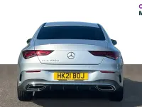 Used Mercedes CLA220 AMG Line Premium 190 HP (139 kW) 2021 Iridium silver metallic Coupe