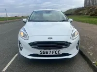 Used Ford Fiesta Zetec 2017 White Hatchback