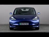 Used Tesla Model 3 Long Range AWD 366 kW (498 HP) 2020 Blue Sedan