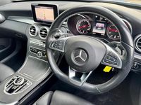 Used Mercedes C220 AMG line 2018 Silver Estate