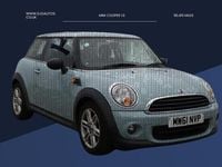 Used Mini ONE Hatch 2012 Blue Hatchback