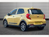 Used Kia Picanto X-Line 66 HP (48 kW) 2023 Yellow Hatchback