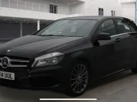 Begagnad Mercedes A200 AMG 136 HK (100 kW) 2014 Svart Halvkombi