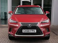 Used Lexus NX300h Luxury Line 194 HP (142 kW) 2019 Red SUV