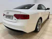 Used Audi A5 Black Edition 177 HP (130 kW) 2015 White Coupe