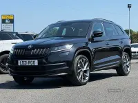 Used Skoda Kodiaq SportLine 150 HP (110 kW) 2021 Black SUV