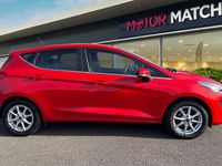 Used Ford Fiesta Zetec 2018 Red Hatchback