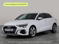 Used Audi A3 Sportback S-Line 110 HP (80 kW) 2022 White Hatchback
