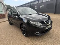 Used Nissan Qashqai N-Connecta 115 HP (84 kW) 2016 Black SUV