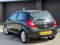 Used Vauxhall Corsa 90 HP (66 kW) 2012 Black Hatchback