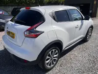 Used Nissan Juke Tekna 110 HP (80 kW) 2017 White SUV