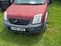 Used Ford Transit 75 HP (55 kW) 2011 Red Van