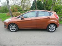 Used Ford Fiesta Zetec 2012 Yellow Hatchback