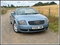 Used Audi TT Design 2006 Blue Cabriolet