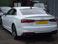 Used Audi A5 S-Line 204 HP (150 kW) 2020 White Coupe