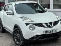 Used Nissan Juke Tekna 117 HP (86 kW) 2018 White SUV