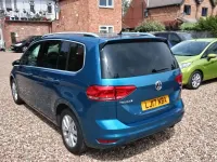 Used VW Touran SEL 150 HP (110 kW) 2026 Blue MPV