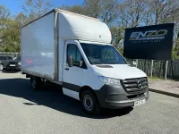 Begagnad Mercedes Sprinter Progressive 2022 Vit Van