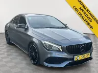 Used Mercedes CLA220 AMG line 167 HP (122 kW) 2018 Grey Coupe