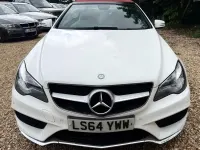 Used Mercedes E220 AMG line 174 HP (127 kW) 2014 White Cabriolet