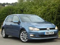 Used VW Golf VII GT 2014 Blue Hatchback