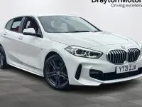 Used BMW 118 M Sport 138 HP (101 kW) 2021 White Hatchback