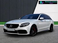 Used Mercedes C63S AMG Premium 2016 White Estate