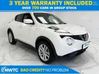 Used Nissan Juke Acenta 115 HP (84 kW) 2015 White SUV