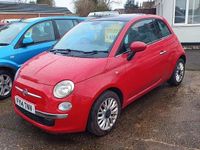 Used Fiat 500 Lounge 69 HP (50 kW) 2014 Red Hatchback
