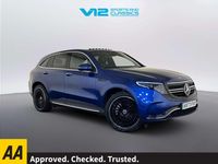 Used Mercedes EQC400 AMG line 300 kW (408 HP) 2023 Blue SUV