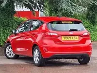 Used Ford Fiesta Zetec 100 HP (73 kW) 2019 Red Hatchback