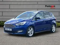 Used Ford C-MAX Titanium X 123 HP (90 kW) 2018 Blue MPV