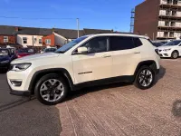 Used Jeep Compass Limited 120 HP (88 kW) 2019 White SUV
