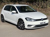 Used VW Golf VII SE 125 HP (91 kW) 2018 White Hatchback
