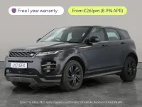 Used Land Rover Range Rover evoque R-Dynamic 2021 Black SUV