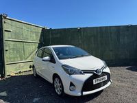 Used Toyota Yaris Hybrid 2014 White Hatchback