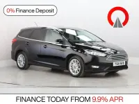 Used Ford Focus Zetec 120 HP (88 kW) 2018 Black Estate