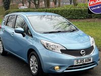 Used Nissan Note Acenta Premium 80 HP (58 kW) 2015 Blue Hatchback