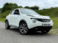 Used Nissan Juke N-TEC 2014 White SUV