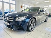 Used Mercedes E220 AMG line 2018 Blue Sedan