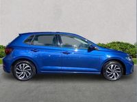 Used VW Polo Life 95 HP (69 kW) 2023 Blue Hatchback
