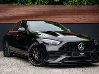 Used Mercedes C220 AMG line 2023 Black Sedan