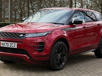 Used Land Rover Range Rover evoque SE Dynamic 182 HP (133 kW) 2020 Red Hatchback