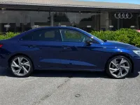 New Audi A3 Black Edition 2026 Blue Sedan