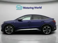 Used Audi Q4 Sportback e-tron S-Line 2023 Blue SUV