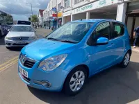 Used Vauxhall Agila Design Edition 85 HP (62 kW) 2009 Blue MPV