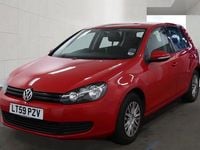 Used VW Golf VI S 122 HP (89 kW) 2010 Red Hatchback