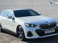 Used BMW 530e M Sport 299 HP (219 kW) 2025 Mineral white metallic Estate